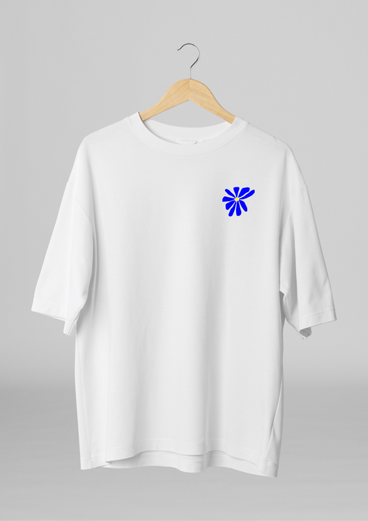 T-shirt DANSE - Blanc - Oversize - Face